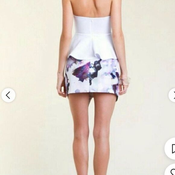 NWT Stylestalker Cats Eye Agate Print Mini Skirt Size Medium - Picture 2 of 9